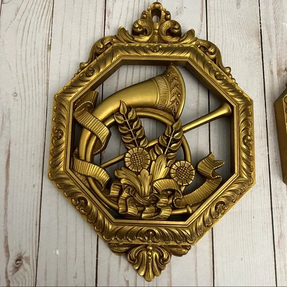 Humco vintage 1970’s Music Themed Wall Plaques Made in USA - Picture 2 of 13